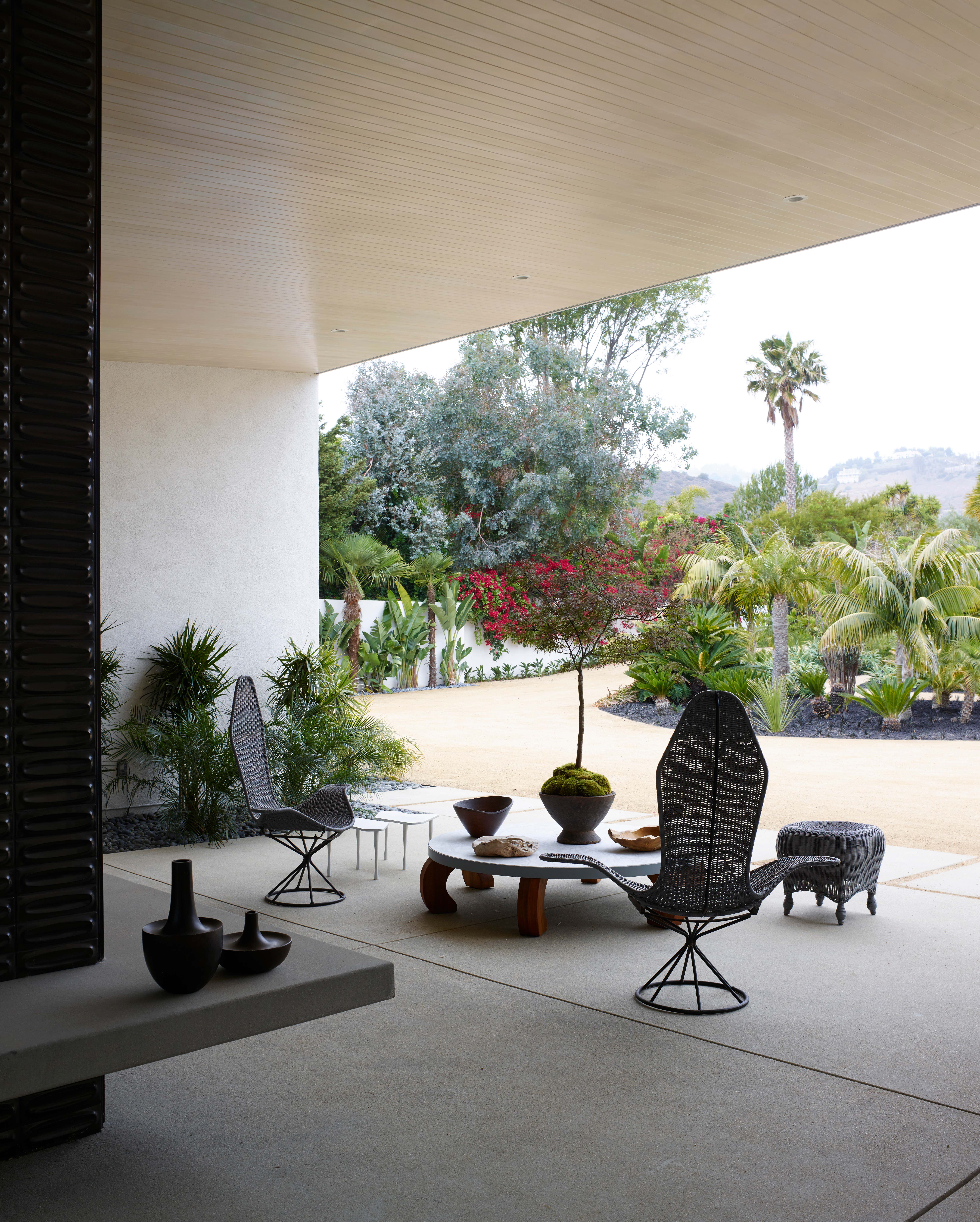 Mid-Century Modern Patio and Deck