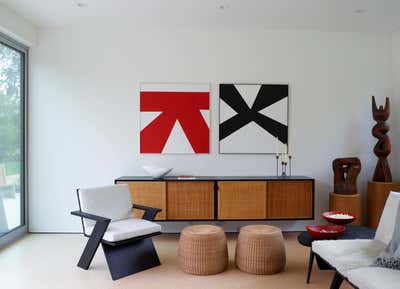  Mid-Century Modern Family Home Office and Study. Shed House by Boyd + Broughton by BoydDesign.