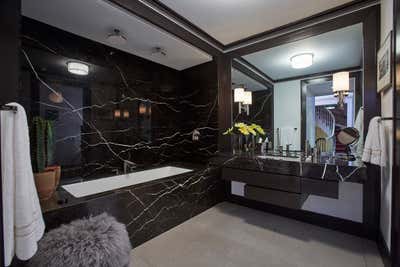  Art Deco Apartment Bathroom. Kips Bay Designer Show House by Scarpidis Design.