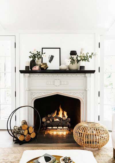  Scandinavian Bohemian Family Home Living Room. Erin Fetherston's White Hot Hollywood Home by Consort.
