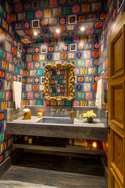  Contemporary Family Home Bathroom. Eclectic Luxury  by Sofia Aspe Interiorismo.