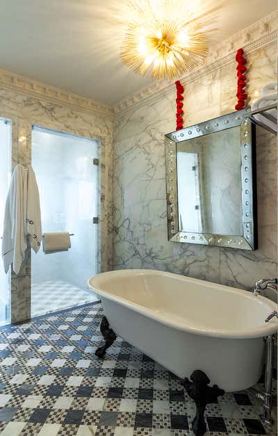  Contemporary Family Home Bathroom. Eclectic Luxury  by Sofia Aspe Interiorismo.