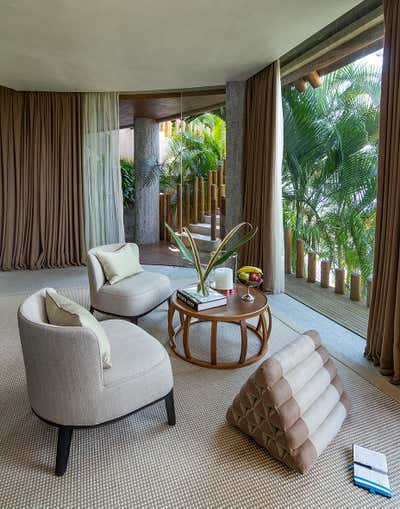  Coastal Beach Style Vacation Home Bedroom. Acapulco Breeze by Sofia Aspe Interiorismo.