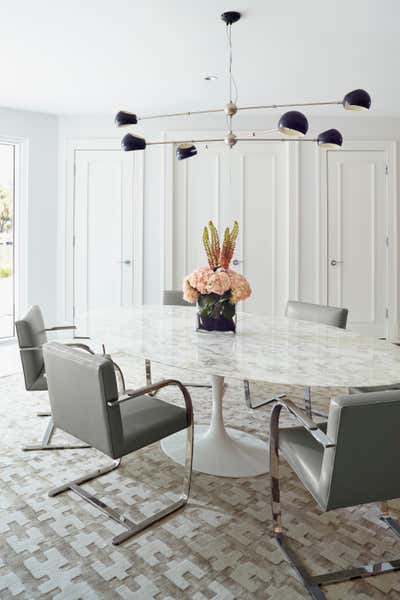 Contemporary Family Home Dining Room. Miami Vice House by Brown Davis Architecture & Interiors.