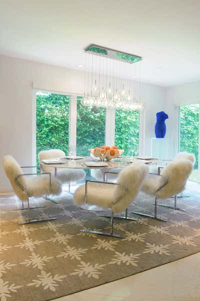  Contemporary Family Home Dining Room. Venetian Island Residence by Brown Davis Architecture & Interiors.