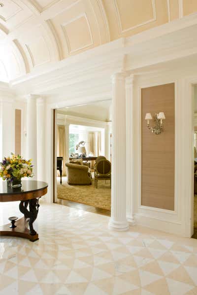  Transitional Family Home Entry and Hall. Annapolis Residence by Brown Davis Architecture & Interiors.