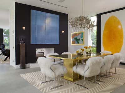  Contemporary Family Home Dining Room. Villa Nirvana by Brown Davis Architecture & Interiors.