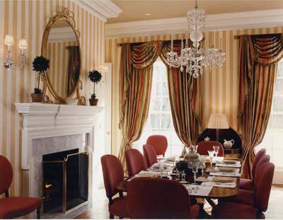  Traditional Family Home Dining Room. Maryland Manor House by Brown Davis Architecture & Interiors.
