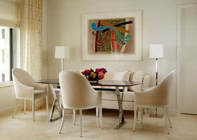  Transitional Vacation Home Dining Room. Biltmore Residence Palm Beach by Brown Davis Architecture & Interiors.