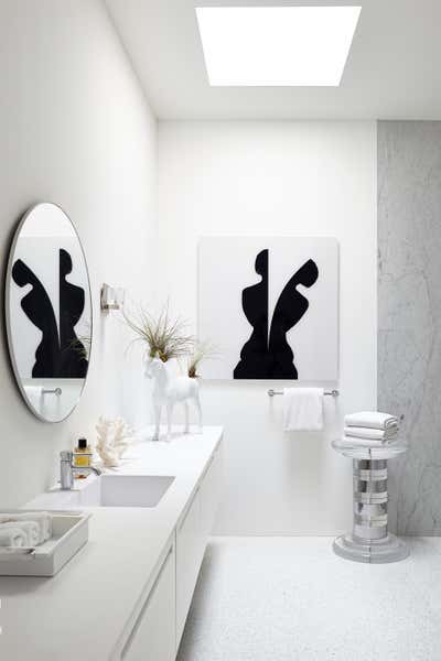  Modern Family Home Bathroom. Lincoln Road by Brown Davis Architecture & Interiors.