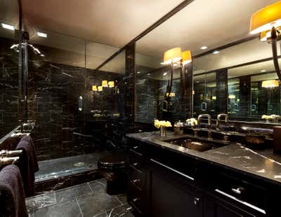  Transitional Family Home Bathroom. Hollywood Redux by Fern Santini, Inc..