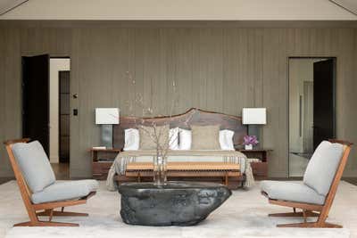 Modern Vacation Home Bedroom. Napa Estate  by Studio Panduro.