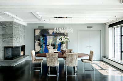  Modern Apartment Dining Room. Laight Street Loft by DHD Architecture & Interior Design.