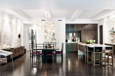  Contemporary Apartment Dining Room. Gramercy Loft by DHD Architecture & Interior Design.