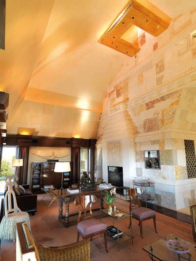  Mediterranean Living Room. Mayan Deco by Fern Santini, Inc..