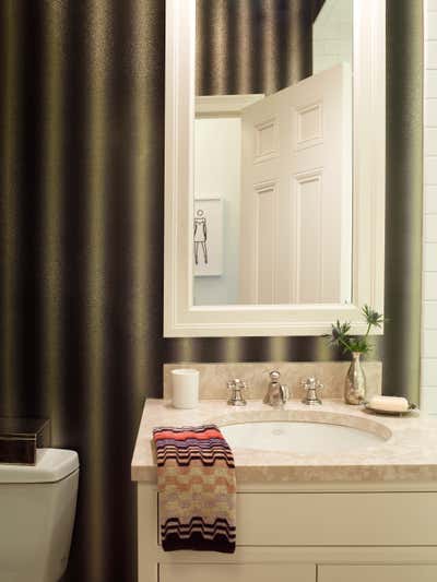  Modern Family Home Bathroom. Upper East Side by Fawn Galli Interiors.