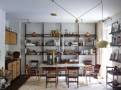  Eclectic Apartment Dining Room. Mitte Apartment  by Hubert Zandberg Interiors.