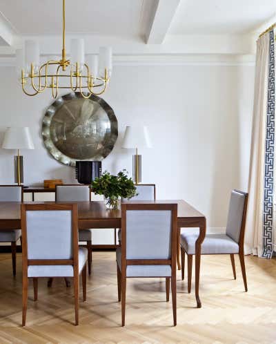  Contemporary Family Home Dining Room. Upper West Side by Alyssa Kapito Interiors.