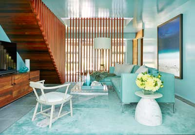  Contemporary Vacation Home Living Room. Bridgehampton Residence by Amy Lau Design.