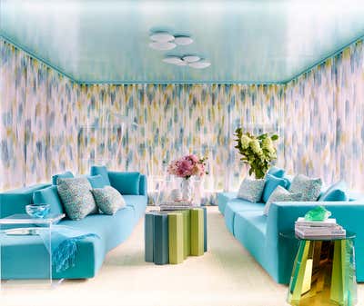  Modern Vacation Home Living Room. Bridgehampton Residence by Amy Lau Design.