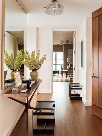  Contemporary Apartment Entry and Hall. West Village by Alyssa Kapito Interiors.