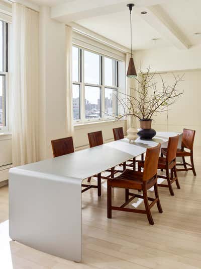  Contemporary Apartment Dining Room. SoHo Penthouse by Neal Beckstedt Studio.