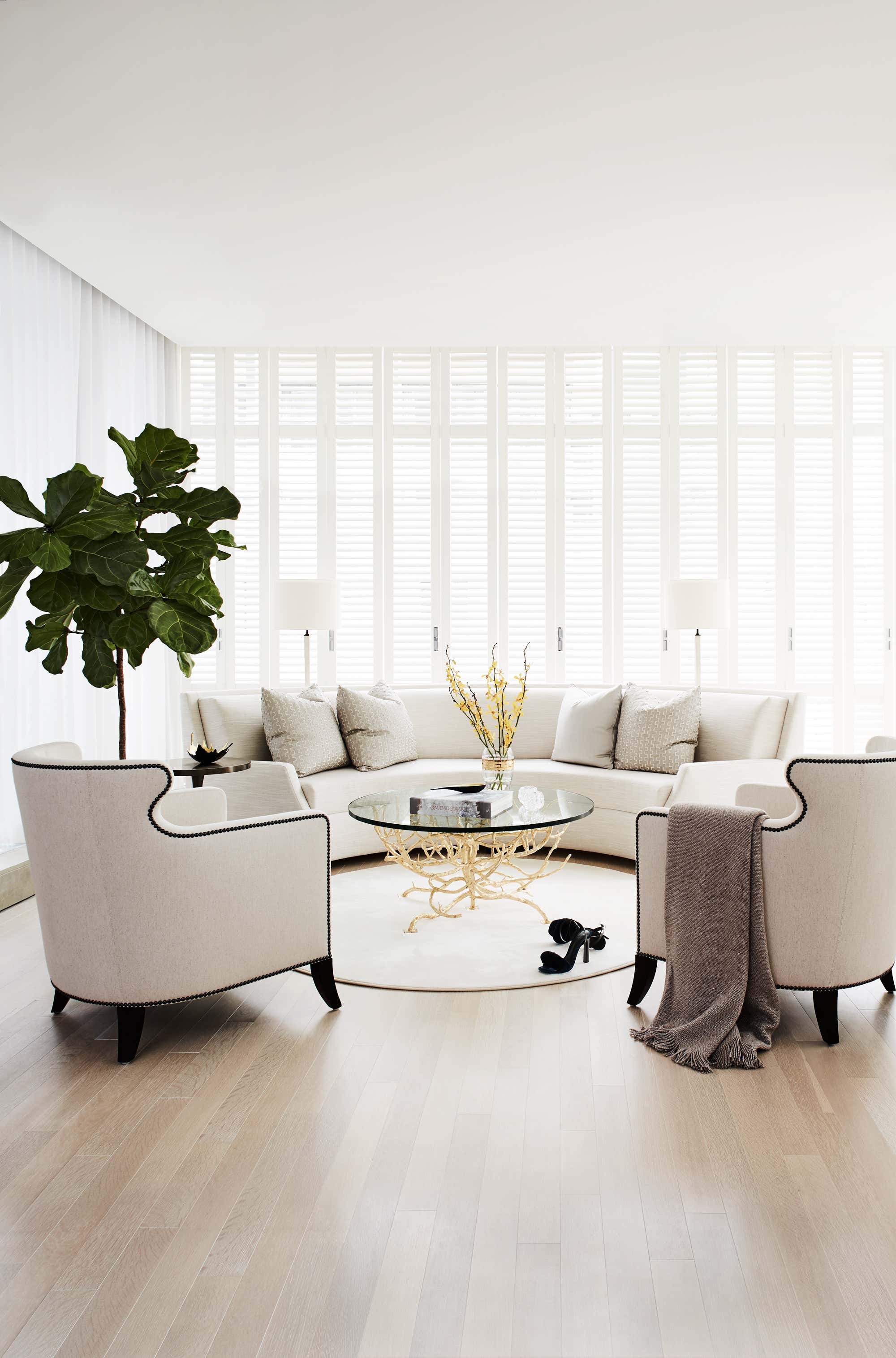 Living Room by Julie Charbonneau Design | 1stDibs