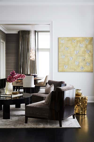  Transitional Hotel Living Room. Four Seasons Toronto by Julie Charbonneau Design.