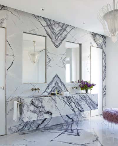  Modern Apartment Bathroom. Gold Coast Penthouse by Kara Mann Design.