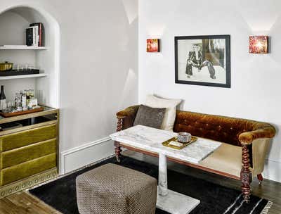  Hotel Office and Study. Hotel Chelsea by Kara Mann Design.