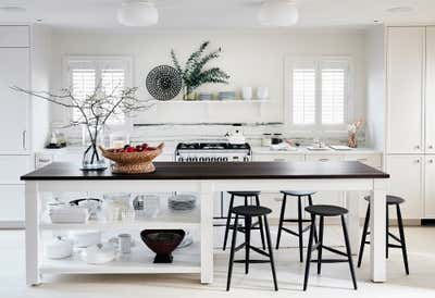  Contemporary Vacation Home Kitchen. Nantucket Cottage by Kara Mann Design.