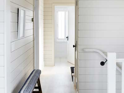  Coastal Vacation Home Entry and Hall. Nantucket Cottage by Kara Mann Design.