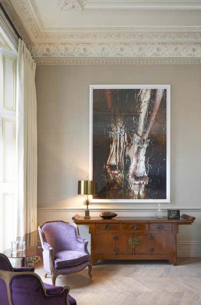  Victorian Living Room. West Kensington by Rabih Hage.