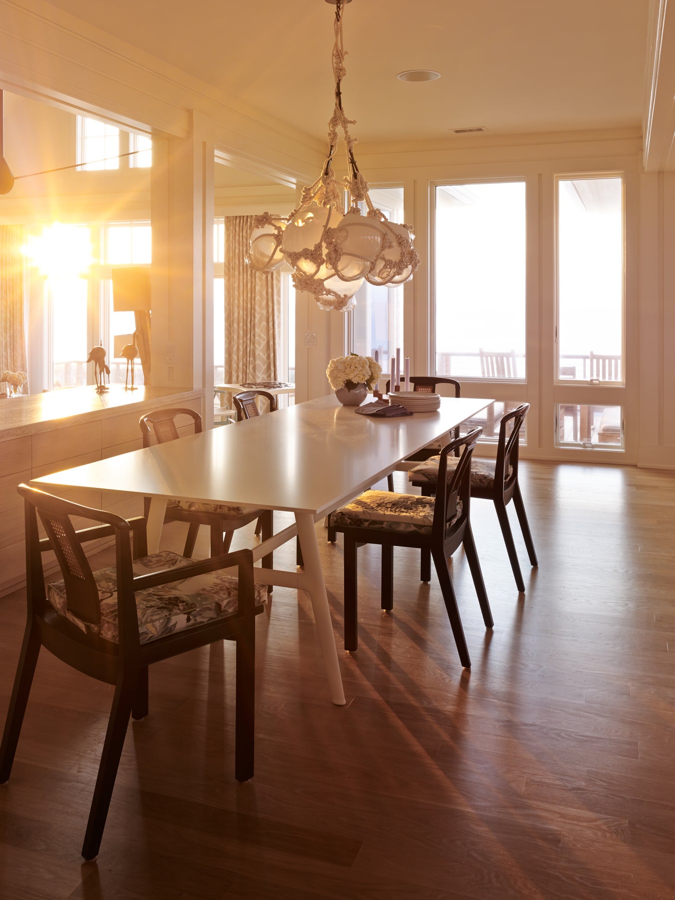 Beach Style Dining Room
