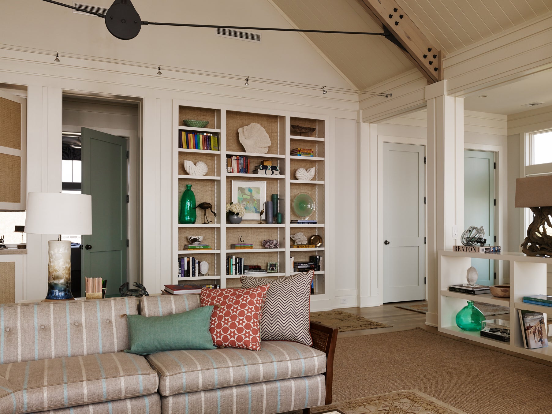 Beach Style Living Room