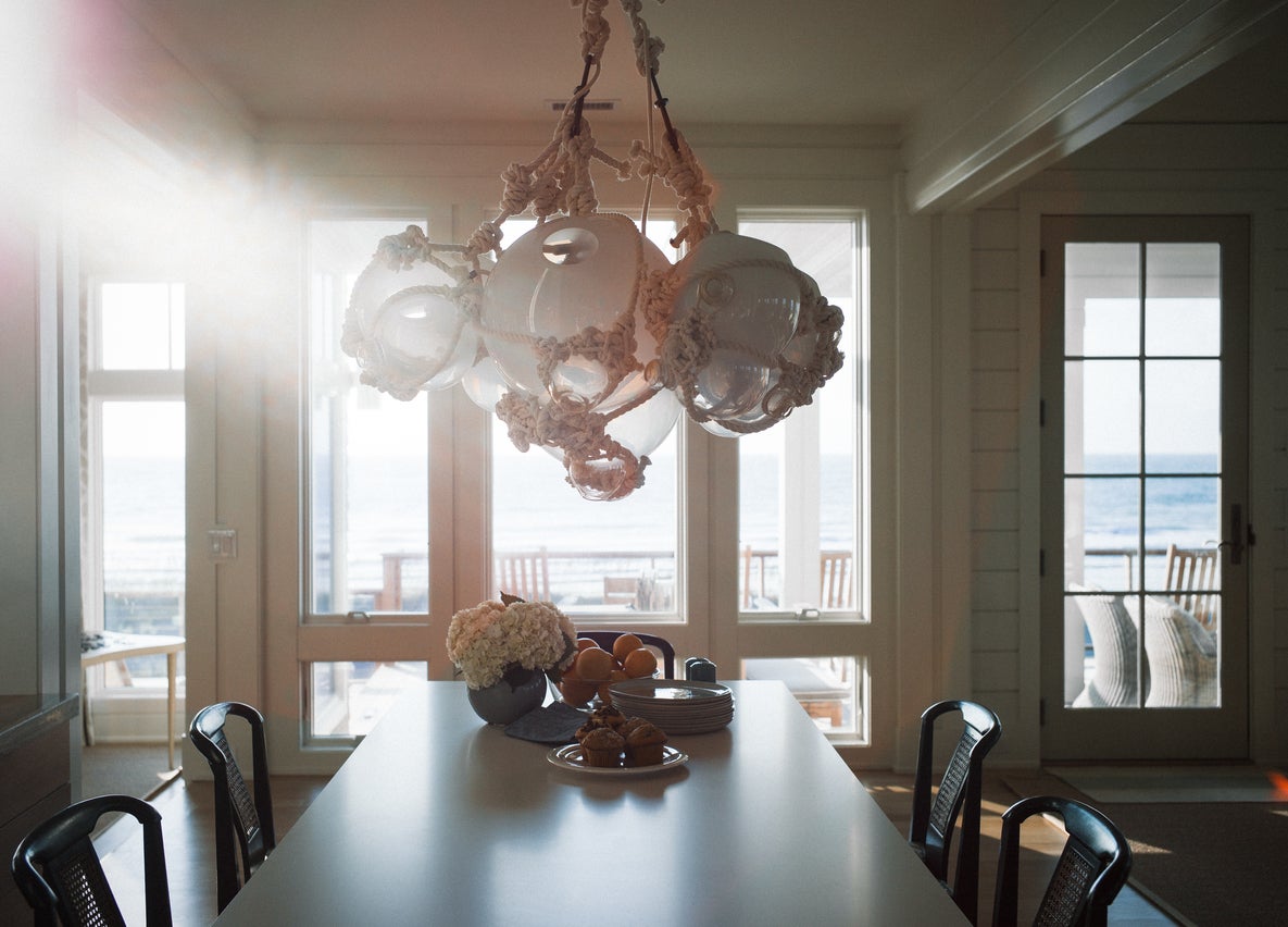 Beach Style Dining Room