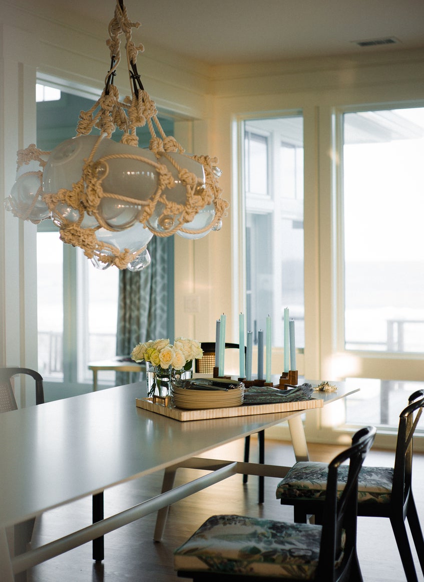 Beach Style Dining Room