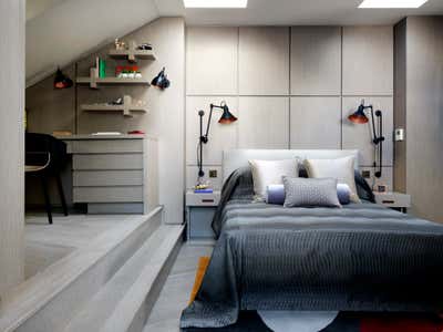 Contemporary Children's Room. The Boltons by Rabih Hage.