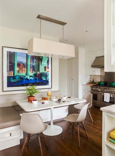  Mid-Century Modern Apartment Kitchen. West End Avenue by Mendelson Group.