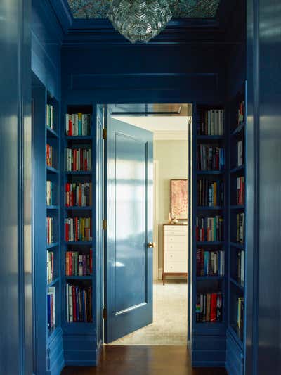  Mid-Century Modern Apartment Entry and Hall. West End Avenue by Mendelson Group.