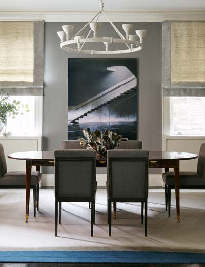  Contemporary Apartment Dining Room. Park Avenue Residence by Sandra Nunnerley Inc..