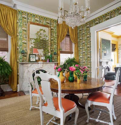  Traditional Family Home Dining Room. Show House Dining Room by Brockschmidt & Coleman LLC.