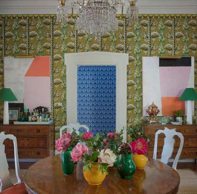  Traditional Dining Room. Show House Dining Room by Brockschmidt & Coleman LLC.
