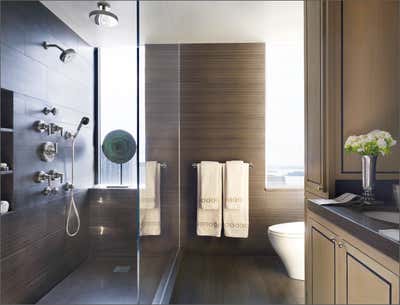  Contemporary Apartment Bathroom. Harborside Residence by Sandra Nunnerley Inc..