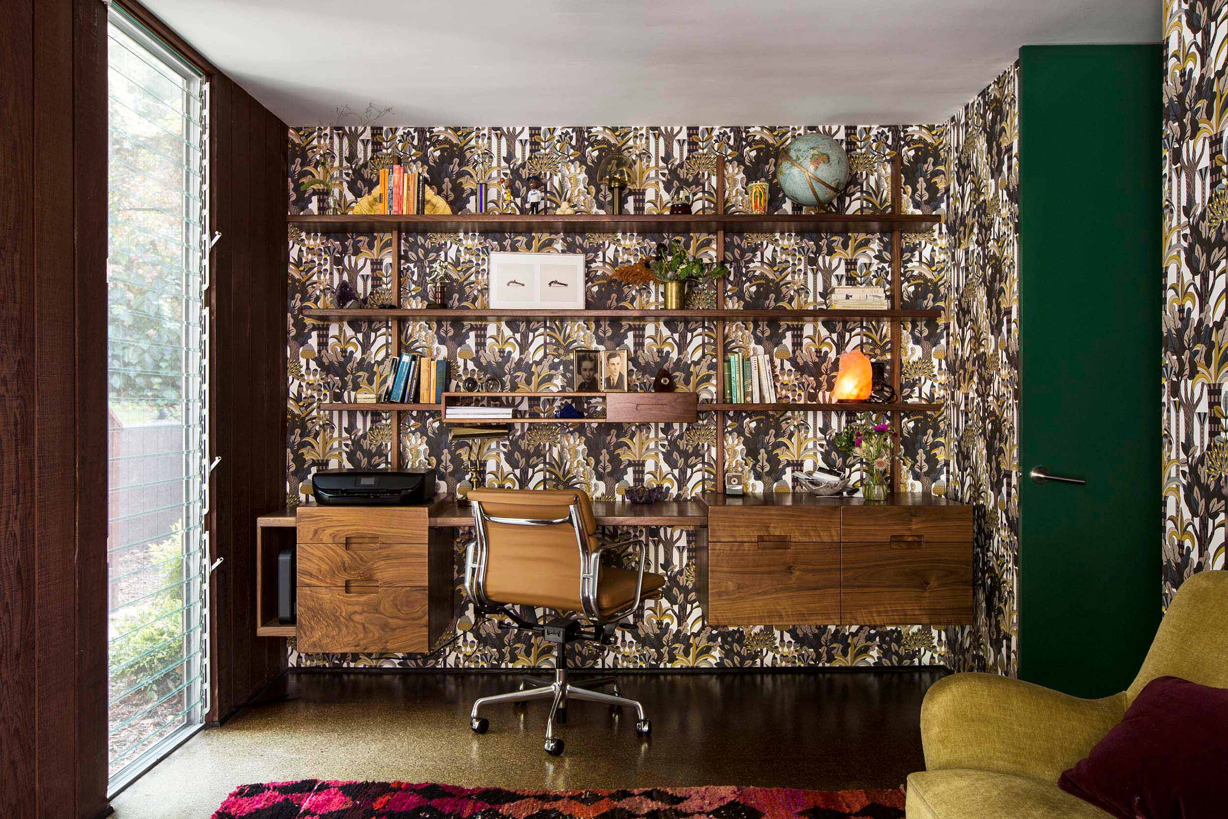 Mid-Century Modern Workspace