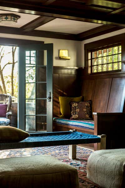  Craftsman Living Room. Berkeley  by Reath Design.