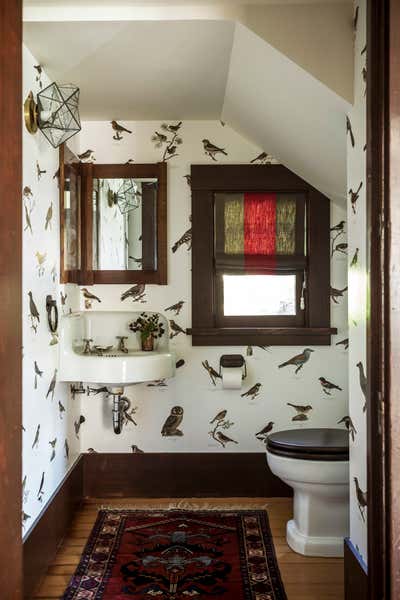  Craftsman Family Home Bathroom. Berkeley  by Reath Design.