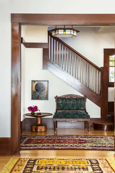  Craftsman Entry and Hall. Berkeley  by Reath Design.