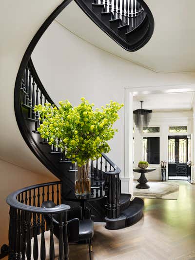 Contemporary Entry and Hall. Montgomery Place Townhouse by DHD Architecture & Interior Design.