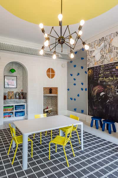  Contemporary Family Home Children's Room. Montgomery Place Townhouse by DHD Architecture & Interior Design.